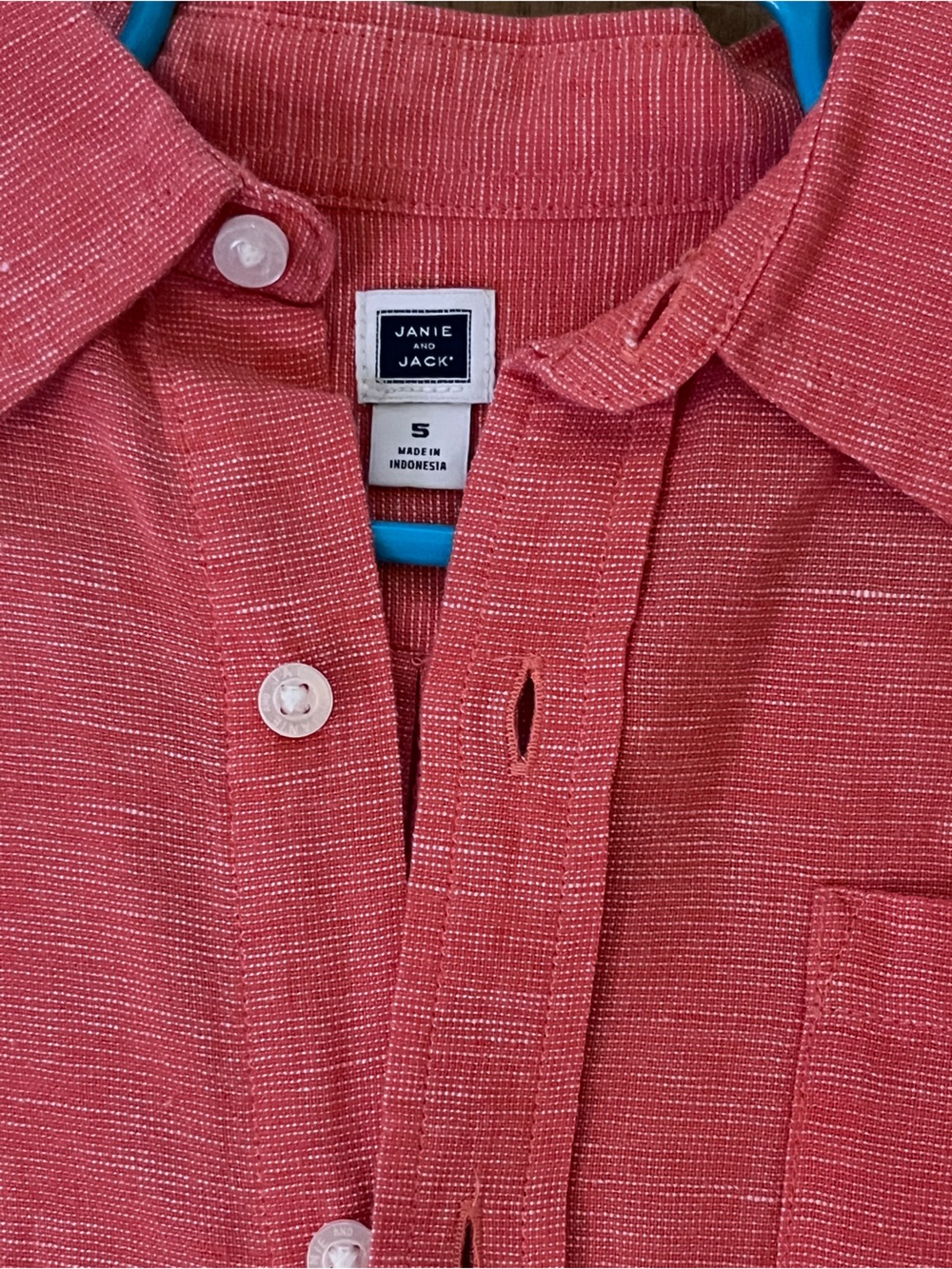 Gap Janie&Jack Long Sleeve Button Down Dress Shirts Bundle Boys size XS 4/5, 5 - Picture 3 of 7